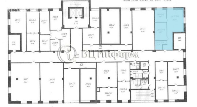 Аренда офиса 62.4 м², Софийская улица - фото 5