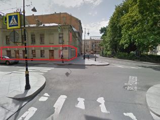 Аренда помещения свободного назначения 164 м2 в торгово-офисном комплексе, метро Чернышевская