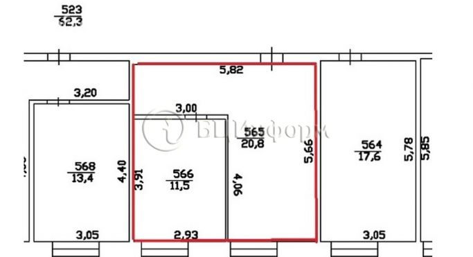 Аренда офиса 32.2 м², Шпалерная улица - фото 4