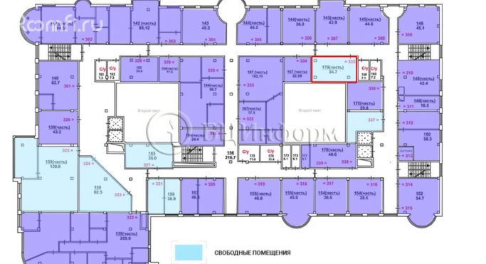 Аренда офиса 35.5 м², улица Савушкина - фото 2