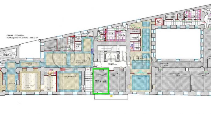 Аренда офиса 27.9 м², площадь Труда - фото 4
