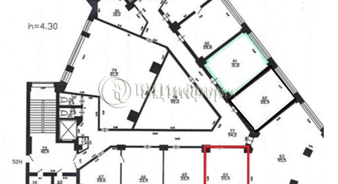 Аренда офиса 33.9 м², 5-я линия Васильевского острова - фото 4