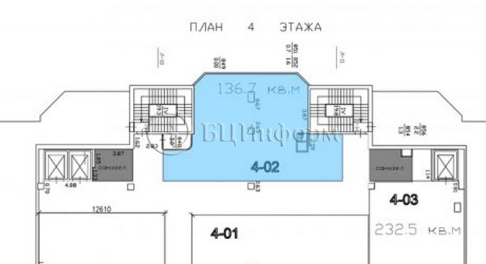 Аренда офиса 136.7 м², улица Савушкина - фото 4