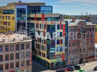 Продажа офиса 592.9 м2 в бизнес-центре, метро Обводный Канал