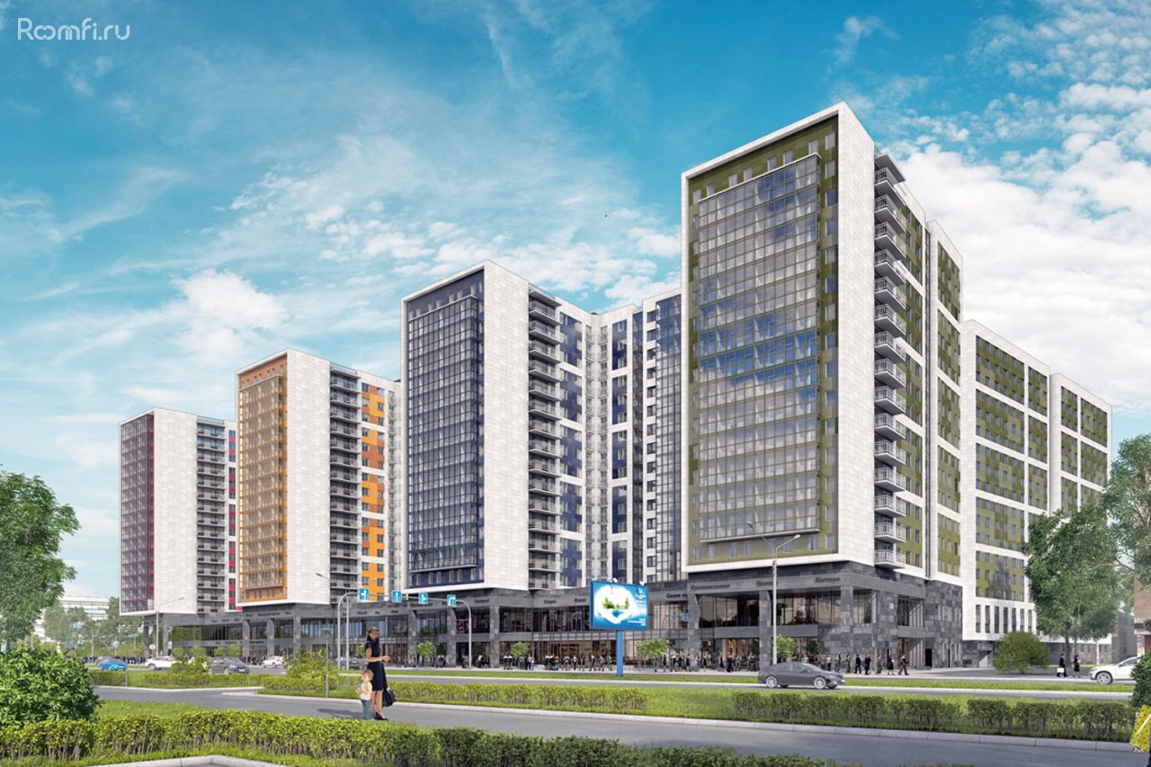 Продажа помещения свободного назначения 68.3 м2 в апарт-комплексе, метро Бухарестская, улица Салова - фото 1