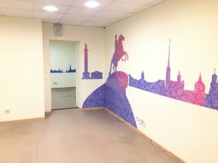 Аренда офиса 72.6 м2 в бизнес-центре, метро Достоевская