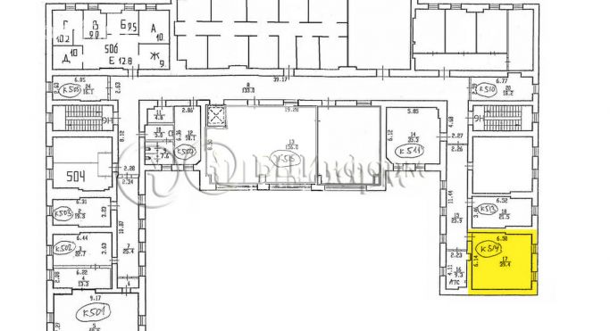 Аренда офиса 39.4 м², Кондратьевский проспект - фото 4