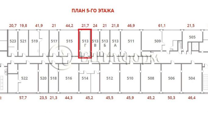 Аренда офиса 21.7 м², Смоленская улица - фото 4