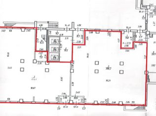 Аренда торгового помещения 595.1 м²