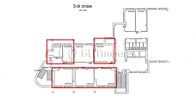 Аренда офиса 132.2 м², Бумажная улица - фото 2