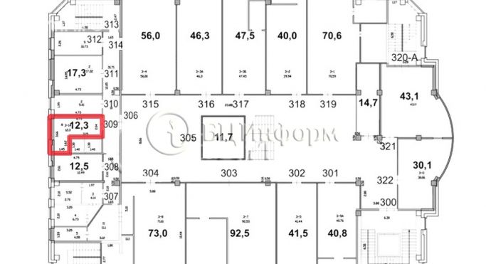 Аренда офиса 12.3 м², улица Аккуратова - фото 4