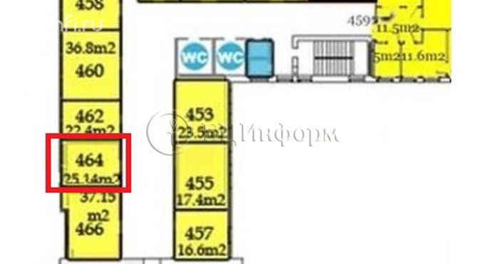 Аренда офиса 25.1 м², 10-я линия Васильевского острова - фото 5