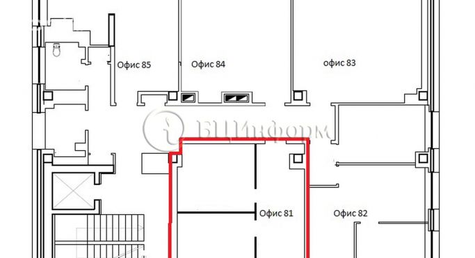 Аренда офиса 41 м², проспект Александровской Фермы - фото 5