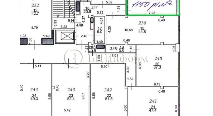 Аренда офиса 37.6 м², Софийская улица - фото 3