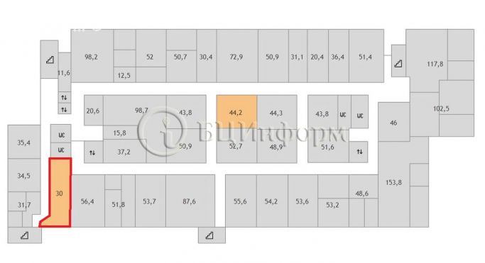 Аренда офиса 30 м², Бумажная улица - фото 4