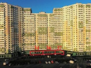 Продажа помещения свободного назначения 345 м2 в торгово-офисном комплексе, метро Купчино