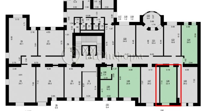 Аренда офиса 22.4 м², улица Рентгена - фото 4