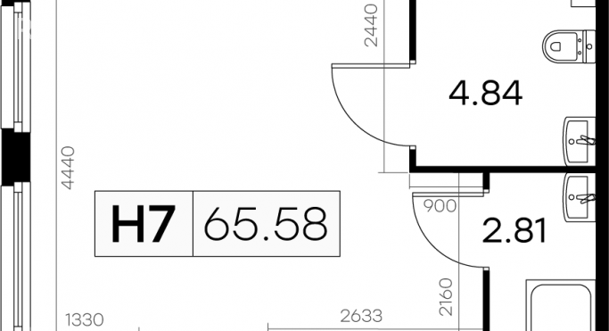 Продажа помещения свободного назначения 65.6 м² - фото 1