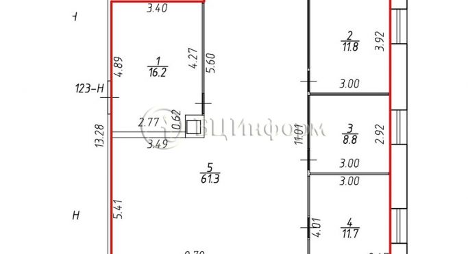 Аренда офиса 109.2 м², Литейный проспект - фото 4