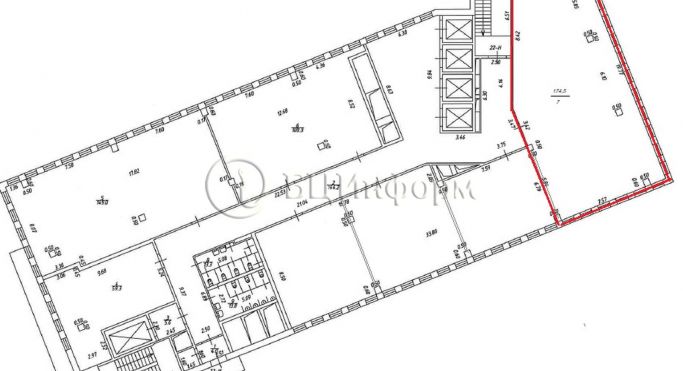 Аренда офиса 174.5 м², Львовская улица - фото 3