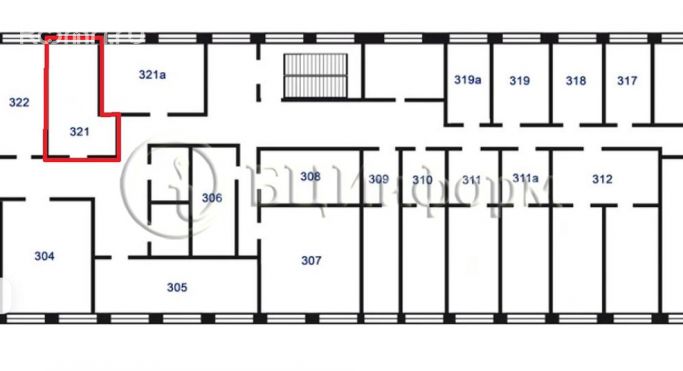 Аренда офиса 20.7 м², проспект Культуры - фото 3