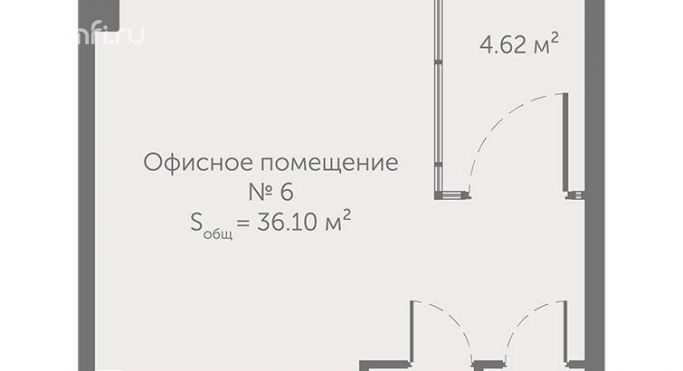 Продажа помещения свободного назначения 36.1 м² - фото 1