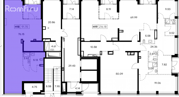 Продажа помещения свободного назначения 91.8 м², проспект Крузенштерна - фото 2