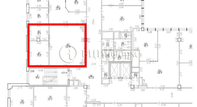 Аренда офиса 69.2 м², Большой Сампсониевский проспект - фото 3