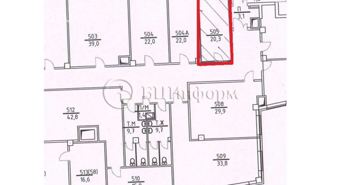Аренда офиса 20.3 м², шоссе Революции - фото 3