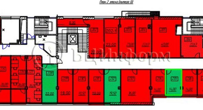 Аренда офиса 14 м², проспект Маршала Блюхера - фото 3
