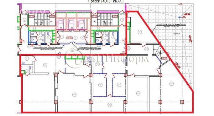 Аренда офиса 401.1 м², Пулковское шоссе - фото 4