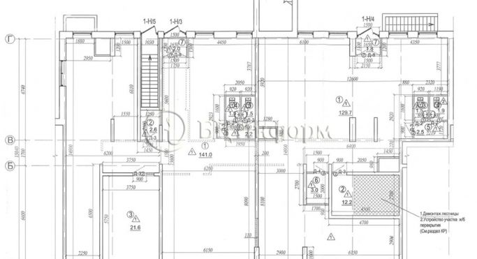 Аренда помещения свободного назначения 942.7 м², площадь Карла Фаберже - фото 1