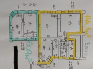 Аренда помещения свободного назначения 144 м2, метро Садовая