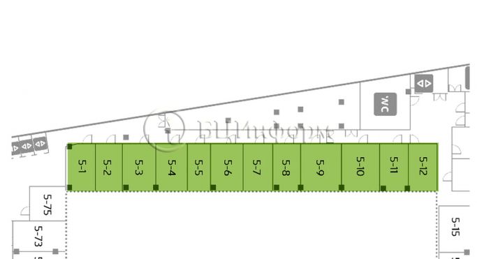Аренда офиса 585 м², Бухарестская улица - фото 3