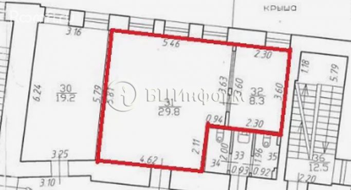 Аренда офиса 38.1 м², улица Моисеенко - фото 3