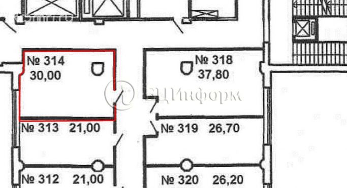 Аренда офиса 30 м², проспект Обуховской Обороны - фото 4