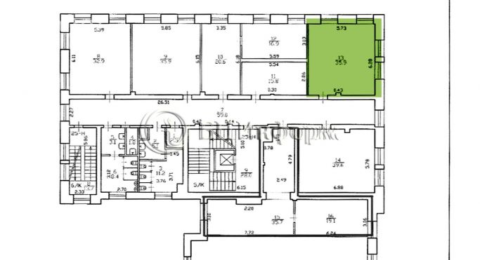 Аренда офиса 35.9 м², Московский проспект - фото 5