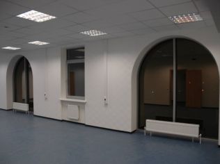 Аренда офиса 500 м2 в бизнес-центре, метро Площадь Мужества