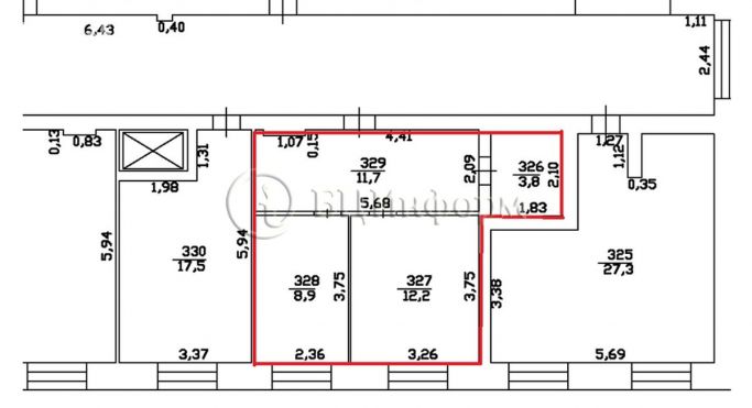 Аренда офиса 36.6 м², Шпалерная улица - фото 4