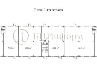 Аренда помещения свободного назначения 694 м²