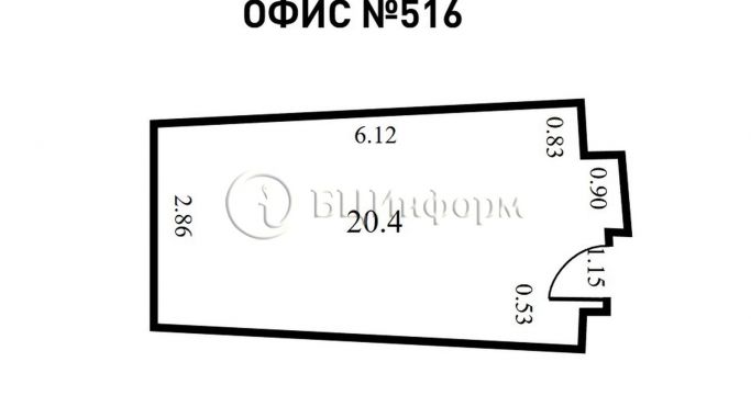 Аренда офиса 20.4 м², Финляндский проспект - фото 3