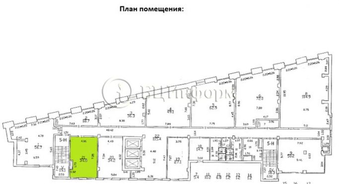 Аренда офиса 33.7 м², улица Маяковского - фото 3