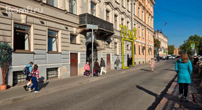 Аренда помещения свободного назначения 70 м², набережная Адмиралтейского канала - фото 2