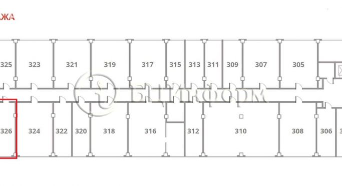 Аренда офиса 21.6 м², Смоленская улица - фото 4