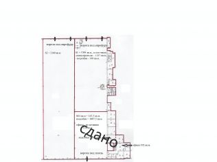 Аренда производственного помещения 1506 м²