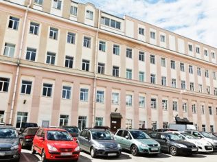 Аренда офиса 57 м2 в бизнес-центре, метро Нарвская