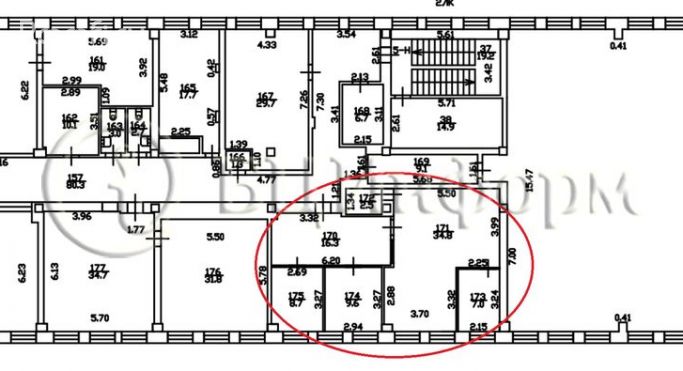 Аренда офиса 78.9 м², Межевой канал - фото 5