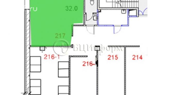 Аренда офиса 32 м², проспект Маршала Блюхера - фото 3